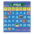 Scholastic Teaching Resources Scholastic Monthly Calendar Pocket Chart, 61 Pieces 9780545114790